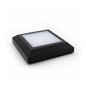 Πλαφονιέρα LED 4W 3000k Μαύρο 3-9701 ADELEQ