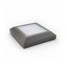 Πλαφονιέρα LED 4W 3000k Γκρι 3-9706 ADELEQ