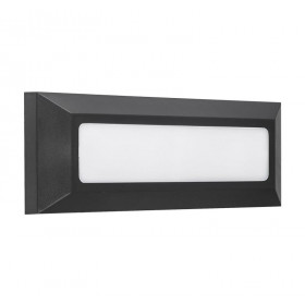 Απλίκα LED 4W 3000K Γραφίτης 3-971 ADELEQ