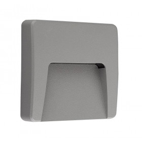 Απλίκα LED 3W 3000K Γκρι 3-9736 ADELEQ