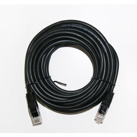Patch Cord Χαλκού 7m Cat.5e UTP Μαύρο FREDER