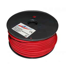 Καλώδιο Κορδόνι Διακοσμητικό 2x0.50mm" Κόκκινο