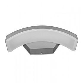 Απλίκα LED 10W 4000K Γκρι 9-191826 ADELEQ