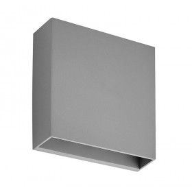 Απλίκα LED 6W 3000K Γκρι 9-9636 ADELEQ