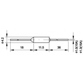 Ασφάλεια Θερμική 10A 250V 94°C TH94 HOL