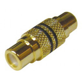RCA Adaptor Θηλυκό Σε RCA Θηλυκό Μαύρο LZ527 LZ