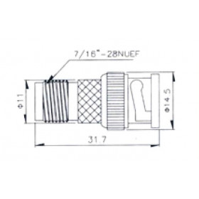 BNC Adaptor Αρσενικό Σε TNC Θηλυκό V-7058 ULTIMAX
