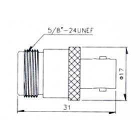 BNC Adaptor Θηλυκό Σε N Θηλυκό V-7068 ULTIMAX