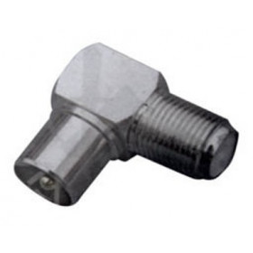 F Adaptor Θηλυκό Σε PAL Αρσενικό Γωνία JT1060 JKG