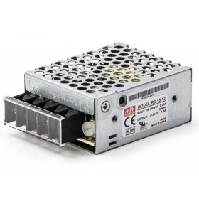 Τροφοδοτικό 15W Με Έξοδο 12VDC 1.3A RS15-12 MEAN WELL