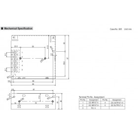 Converter 25W Με Είσοδο 36-72VDC Και Έξοδο 12VDC SD25C-12 MEAN WELL