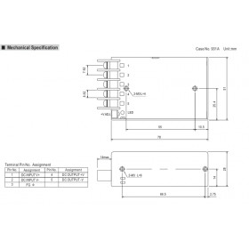 Converter 15W Με Είσοδο 36-72VDC Και Έξοδο 12VDC SD15C-12 MEAN WELL