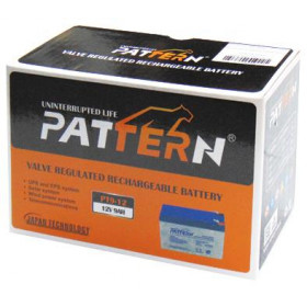 Μπαταρία Μολύβδου Κλειστού Τύπου 12V 9.0Ah PT9.0-12 PATTERN