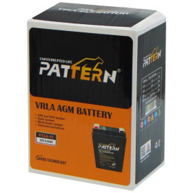 Μπαταρία Μολύβδου Κλειστού Τύπου 12V 2.6Ah PT2.6/12 PATTERN