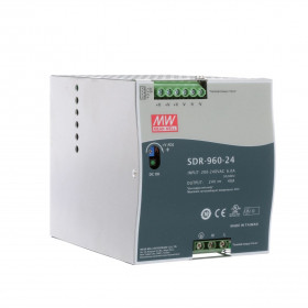 Τροφοδοτικό Ράγας 960W Με Έξοδο 48VDC 20A SDR960-48 MEAN WELL