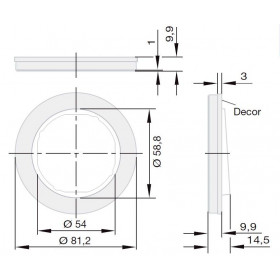 Πλαίσιο 1 Θέσης Inox Με Λευκό R.Classic BERKER