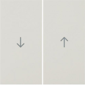 Μετώπη 2 Πλήκτρων Ρολών Κρέμ S.1/B.x BERKER