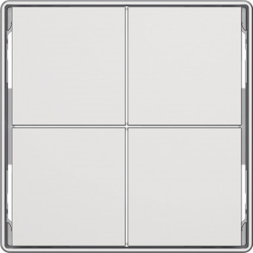 Μετώπη Bus Coupler KNX 2 Πλήκτρων Λευκό Q.x BERKER