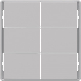 Μετώπη Bus Coupler KNX 3 Πλήκτρων Αλουμίνιο Q.x BERKER