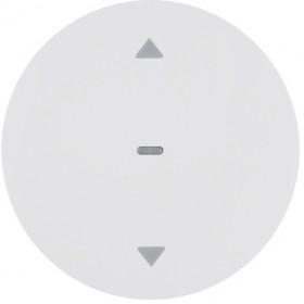 Μετώπη KNX Ασύρματη 1 Πλήκτρου Ρολών Λευκό R.x/1930 85245239 BERKER