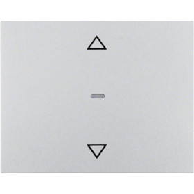 Μετώπη KNX Ασύρματη 1 Πλήκτρου Ρολών Αλουμίνιο K.5 85245277 BERKER