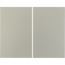 Μετώπη KNX Ασύρματη 2 Πλήκτρων Inox K.5 85648173 BERKER