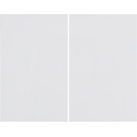 Μετώπη KNX Ασύρματη 2 Πλήκτρων Λευκό K.1 85648179 BERKER