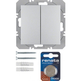 Ασύρματο Μπουτόν 4 Εντολών Αλουμίνιο S.1/B.x 85656283 BERKER