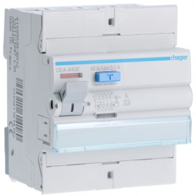 Ρελέ Διαρροής A 4P 40Α 100mA CEA440E HAGER