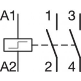 Ρελέ Καστάνιας 2P 16A 2NΟ 230VAC ή 110VDC EPN520 HAGER