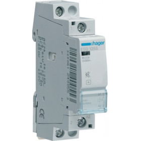 Ρελέ Ισχύος Ράγας 1P 25A 1NO 24VAC Αθόρυβος ESD125S HAGER