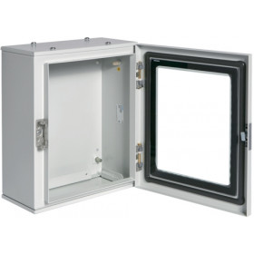 Ερμάριο Μεταλλικό 350x300x200mm IP65 Διάφανη Πόρτα FL155A HAGER