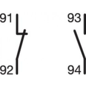 Βοηθητική Επαφή 1NO+1NC Ένδειξης Σφάλματος MZ202 HAGER