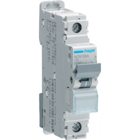 Αυτόματη Ασφάλεια 1P C 6A 10kA NCN106A HAGER