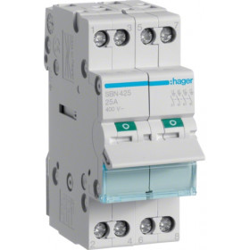 Διακόπτης Ράγας 4P 25Α SBN425 HAGER