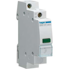 Ενδεικτική Λυχνία Ράγας Πράσινη 12..48VAC/DC SVN131 HAGER