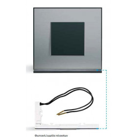 Ενδεικτική Λυχνία Πλαισίου 2 Στοιχείων LED Λευκό 230V AC WXA010 HAGER