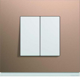 Πλαίσιο 2 Στοιχείων Rose Gallery WXP0502 HAGER