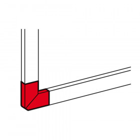 Επίπεδη Γωνία Για Κανάλια 105X35 010784 LEEGRAND