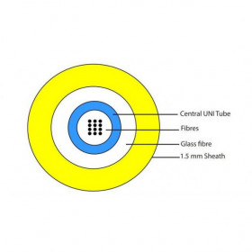 Καλώδιο 12 Οπτικών Ινών 9/125μm Singlemode OS2 032514 LEGRAND