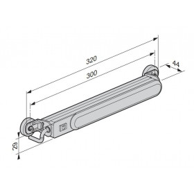 Φωτιστικό Ερμαρίων 19" 046491 LEGRAND