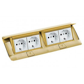 POPUP Κουτί 8 Στοιχείων Brass 054018 LEGRAND