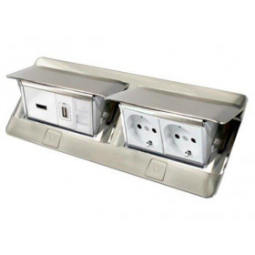 POPUP Κουτί 8 Στοιχείων Inox 054023 LEGRAND