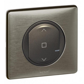 Ενσύρματος Διακόπτης Ρολών Γραφίτης 064896A Celiane with Netatmo®