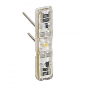 Ενδεικτική Λυχνία LED Λευκό Για Φωτεινή Λειτουργία 12/24/48V 067687 LEGRAND