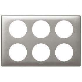 Πλαίσιο 6 Θέσεων Anodized Τιτάνιο Celiane™ 068969 LEGRAND