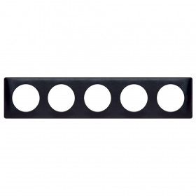 Πλαίσιο 5 Θέσεων Anodized Carbon Celiane™ 068980 LEGRAND
