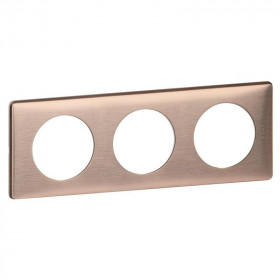 Πλαίσιο 3 Θέσεων Anodized Copper Celiane™ 068993 LEGRAND
