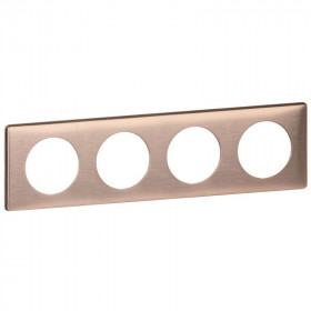 Πλαίσιο 4 Θέσεων Anodized Copper Celiane™ 068994 LEGRAND