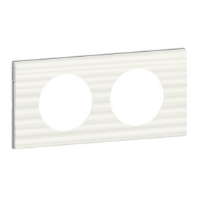 Πλαίσιο 2 Θέσεων Materials Λευκό Corian Celiane™ 069012 LEGRAND